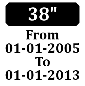 Countax IBS DECK 38" From 01-01-2005 To 01-01-2013