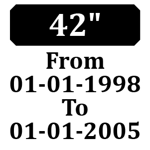 Countax IBS DECK 42" From 01-01-1998 To 01-01-2005