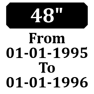 Countax IBS DECK 48" From 01-01-1995 To 01-01-1996