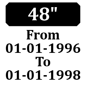 Countax IBS DECK 48" From 01-01-1996 To 01-01-1998