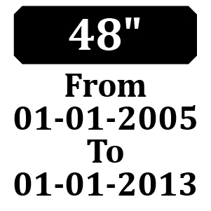 Countax IBS DECK 48" From 01-01-2005 To 01-01-2013