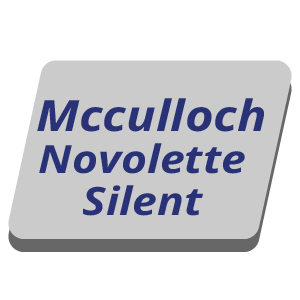 MCCULLOCH NOVOLETTE SILENT - Rotary Mower Parts