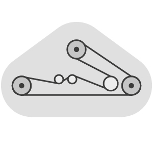 Iseki Ride On Mower - Cutter Deck Belts