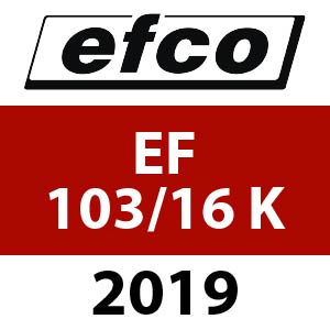 Efco EF 103 16 K - 2019 - Ride On Mower Parts