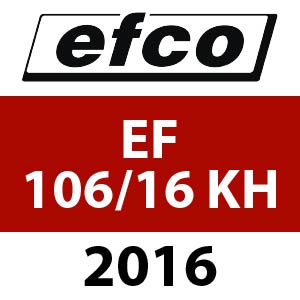 Efco EF 106 16 KH (K1600AVD) - 2016 - Ride On Mower Parts