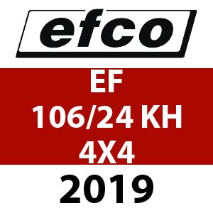 Efco EF 106 24 KH 4X4 (K2400AVD V-twin - EURO5) - 2019 - Ride On Mower Parts