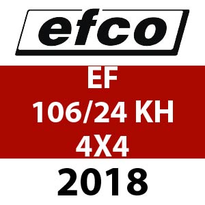 Efco EF 106 24 KH 4X4 (K2400AVD V-twin) - 2018 - Ride On Mower Parts