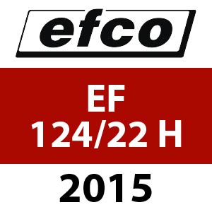 Efco EF 124 22 H - 2015 - Ride On Mower Parts