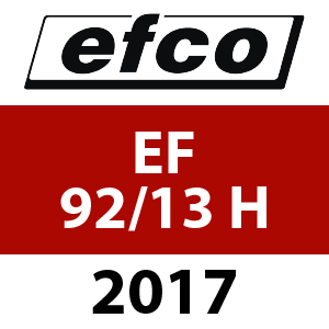 Efco EF 92 13H - 2017 - Ride On Mower Parts