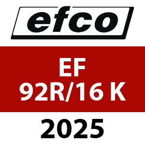 Efco EF 92R 16 K - 2025 - Ride On Mower Parts