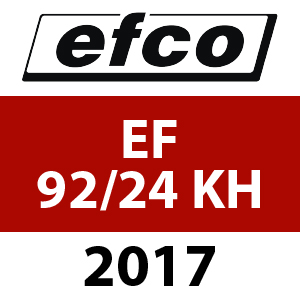 Efco EF 92 24 KH (K2400AVD TWIN) - 2017 - Ride On Mower Parts