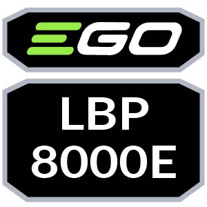 EGO LBP8000E Blower Parts