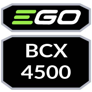 EGO BCX4500 Brushcutter Parts