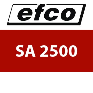 Efco SA 2500 - Blower Parts