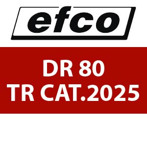 Efco DR 80 TR CAT. 2025 - Flail Mower Parts