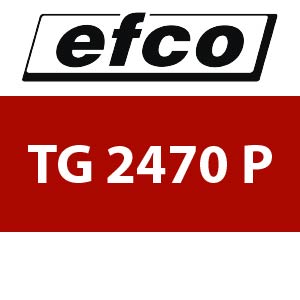 Efco TG 2470 P - Hedge Trimmer Parts