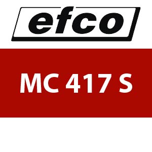 Efco MC 417 S - Rotary Cultivator Parts
