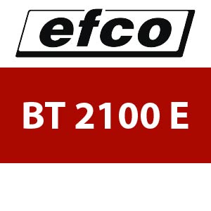 Efco BT 2100 E - Shredder Parts