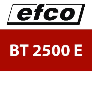 Efco BT 2500 E - Shredder Parts