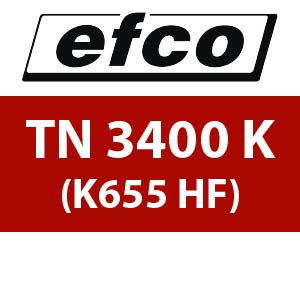 Efco TN 3400 K (K655 HF) - Transporter Parts