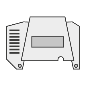 Cordless Disc Cutter Shroud & Body Work