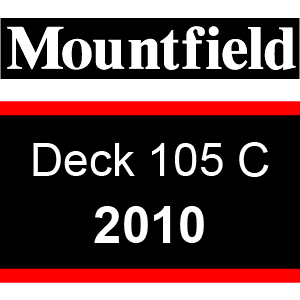 DECK 105 C 4000 series - 2010 - 13-2972-04
