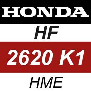 Honda HF2620K1-HME Ride On Mower Parts