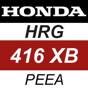 Honda HRG416XB-PEEA Rotary Mower Parts