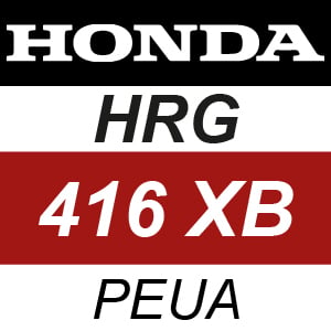 Honda HRG416XB-PEUA Rotary Mower Parts