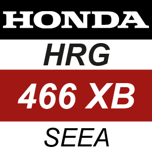 Honda HRG466XB-SEEA Rotary Mower Parts