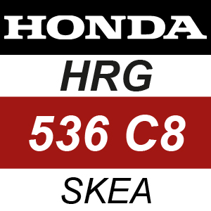 Honda HRG536C8-SKEA Rotary Mower Parts