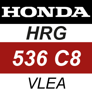Honda HRG536C8-VLEA Rotary Mower Parts