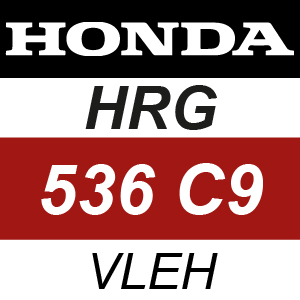 Honda HRG536C9-VLEH Rotary Mower Parts