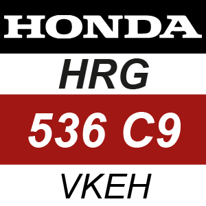 Honda HRG536C9-VKEH Rotary Mower Parts