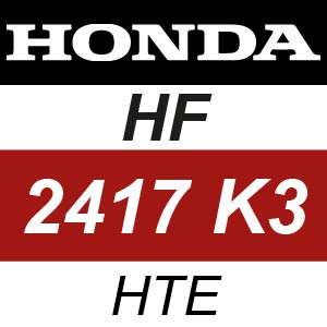 Honda HF2417K3-HTE Ride On Mower Parts