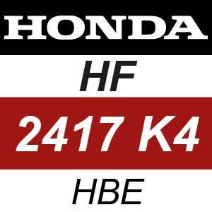 Honda HF2417K4-HBE Ride On Mower Parts