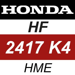 Honda HF2417K4-HME Ride On Mower Parts