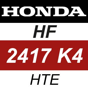 Honda HF2417K4-HTE Ride On Mower Parts