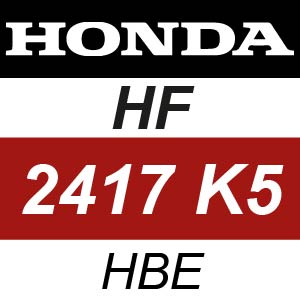 Honda HF2417K5-HBE Ride On Mower Parts