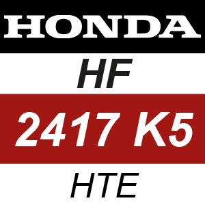 Honda HF2417K5-HTE Ride On Mower Parts