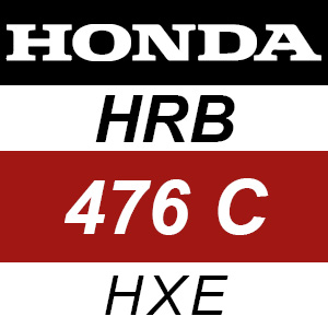 Honda HRB476C - HXE Rotary Mower Parts