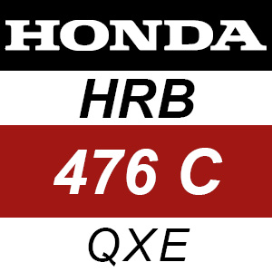 Honda HRB476C - QXE Rotary Mower Parts