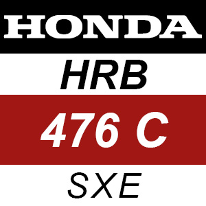 Honda HRB476C - SXE Rotary Mower Parts