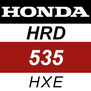 Honda HRD535 - HXE Rotary Mower Parts