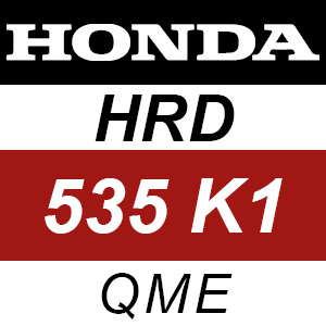 Honda HRD535K1 - QME Rotary Mower Parts