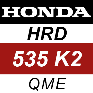 Honda HRD535K2 - QME Rotary Mower Parts