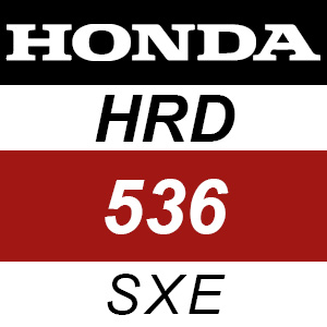 Honda HRD536 - SXE Rotary Mower Parts