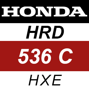 Honda HRD536C - HXE Rotary Mower Parts