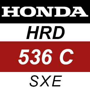 Honda HRD536C - SXE Rotary Mower Parts