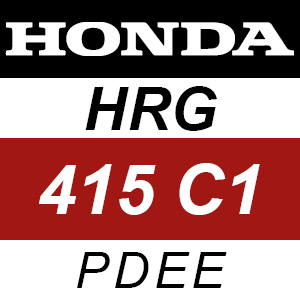 Honda HRG415C1 (IZY) - PDEE Rotary Mower Parts
